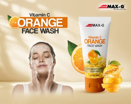 Max-g Orange Face Wash 100ml