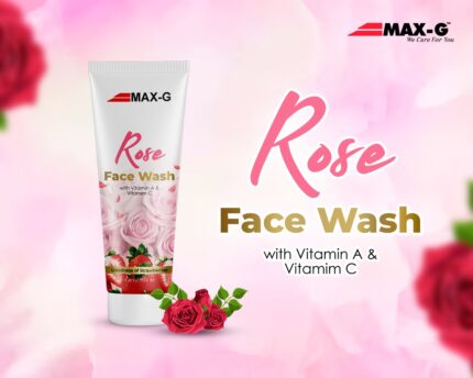Max-g Rose Face Wash 100ml